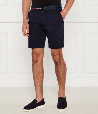Spodenki męskie casual na lato Tommy Hilfiger ze sklepu: Gomez Fashion Store w kategorii: Spodenki męskie - zdjęcie 874714-BD9-10338_TH254M000039F23