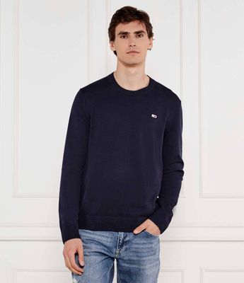Tommy Jeans - Sweter męski wiosenny ze sklepu: Gomez Fashion Store w kategorii: Swetry męskie - zdjęcie 874714-BD9-10338_TM254M000012072