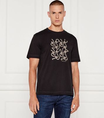 T-shirt męski Joop! Jeans ze sklepu: Gomez Fashion Store w kategorii: T-shirty męskie - zdjęcie 874714-BD9-10338_JJ254M000005001