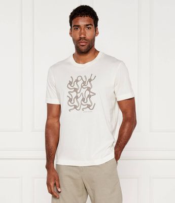 Joop! Jeans - T-shirt męski wiosenny młodzieżowy ze sklepu: Gomez Fashion Store w kategorii: T-shirty męskie - zdjęcie 874714-BD9-10338_JJ254M000005107