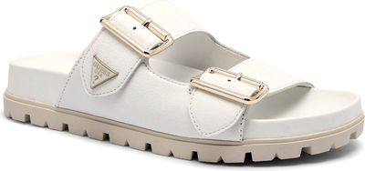 Klapki damskie na lato Guess ze sklepu: Gomez Fashion Store w kategorii: Klapki damskie - zdjęcie 874714-BD9-10338_GU254W000093255