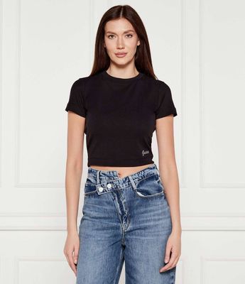 Bluzka damska na wiosnę casualowa Guess ze sklepu: Gomez Fashion Store w kategorii: Bluzki damskie - zdjęcie 874714-BD9-10338_GJ254W000007058