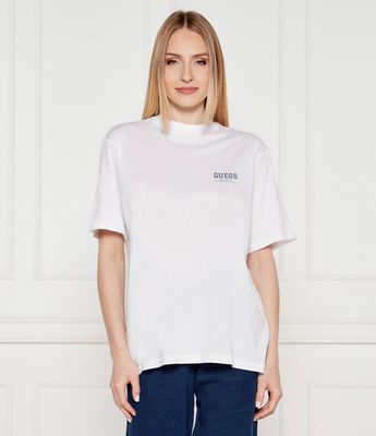 Bluzka damska casualowa Guess ze sklepu: Gomez Fashion Store w kategorii: Bluzki damskie - zdjęcie 874714-BD9-10338_GJ254W000009Z50