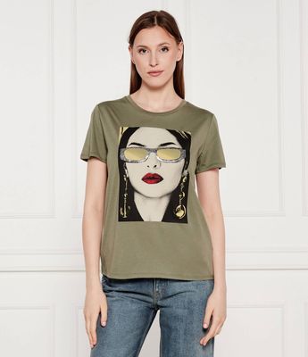 Bluzka damska młodzieżowa na wiosnę Guess ze sklepu: Gomez Fashion Store w kategorii: Bluzki damskie - zdjęcie 874714-BD9-10338_GJ254W000019831