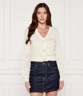 Sweter damski Guess ze sklepu: Gomez Fashion Store w kategorii: Swetry damskie - zdjęcie 874714-BD9-10338_GJ254W000040H47