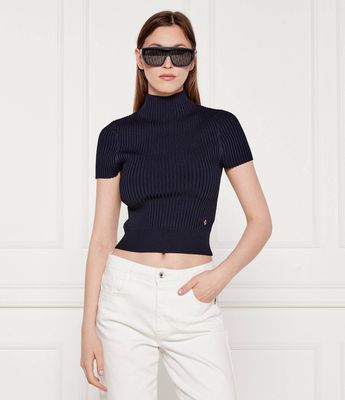 Sweter damski Guess ze sklepu: Gomez Fashion Store w kategorii: Swetry damskie - zdjęcie 874714-BD9-10338_GJ254W000042B07