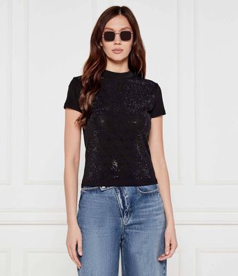 Bluzka damska casualowa Guess ze sklepu: Gomez Fashion Store w kategorii: Bluzki damskie - zdjęcie 874714-BD9-10338_GJ254W000048058