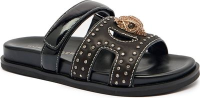 Klapki damskie na lato Kurt Geiger ze sklepu: Gomez Fashion Store w kategorii: Klapki damskie - zdjęcie 874714-BD9-10338_KG254W000042007