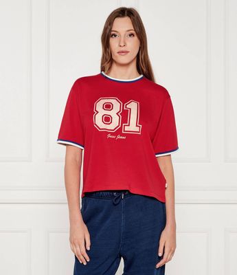 Bluzka damska Guess Jeans ze sklepu: Gomez Fashion Store w kategorii: Bluzki damskie - zdjęcie 874714-BD9-10338_GE254W000013F62