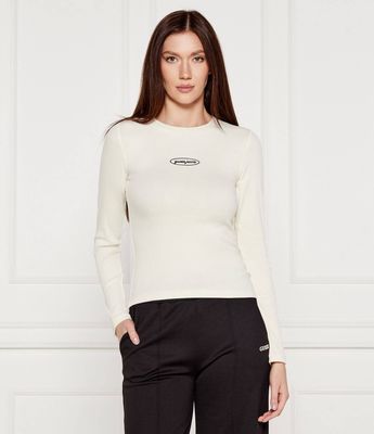 Bluzka damska na wiosnę Guess Jeans ze sklepu: Gomez Fashion Store w kategorii: Bluzki damskie - zdjęcie 874714-BD9-10338_GE254W000019Q86