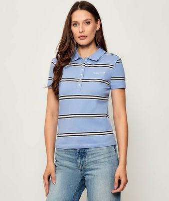 Bluzka damska na wiosnę Guess Jeans ze sklepu: Gomez Fashion Store w kategorii: Bluzki damskie - zdjęcie 874714-BD9-10338_GE254W000020Z75