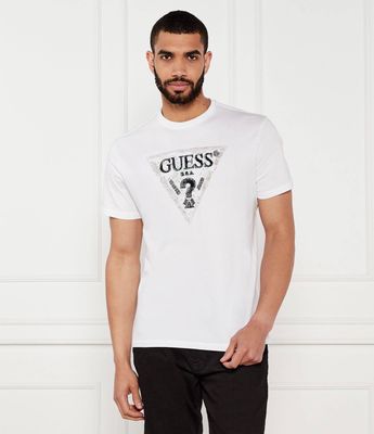 T-shirt męski młodzieżowy na wiosnę Guess ze sklepu: Gomez Fashion Store w kategorii: T-shirty męskie - zdjęcie 874714-BD9-10338_GJ254M000004F11
