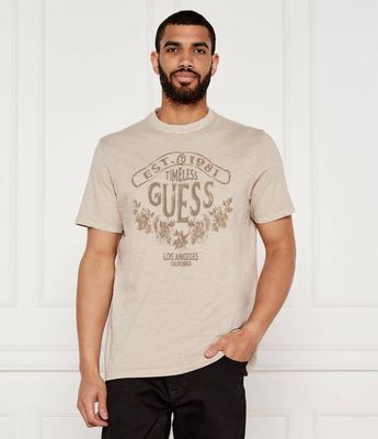 T-shirt męski w stylu młodzieżowym Guess ze sklepu: Gomez Fashion Store w kategorii: T-shirty męskie - zdjęcie 874714-BD9-10338_GJ254M000006333