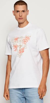 Guess - T-shirt męski na wiosnę ze sklepu: Gomez Fashion Store w kategorii: T-shirty męskie - zdjęcie 874714-BD9-10338_GJ254M000007F11