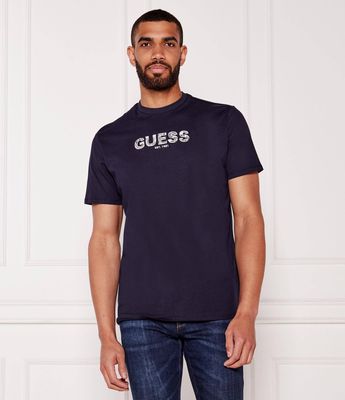 Guess - T-shirt męski ze sklepu: Gomez Fashion Store w kategorii: T-shirty męskie - zdjęcie 874714-BD9-10338_GJ254M000010I78