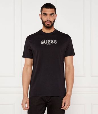 Guess - T-shirt męski ze sklepu: Gomez Fashion Store w kategorii: T-shirty męskie - zdjęcie 874714-BD9-10338_GJ254M000010487