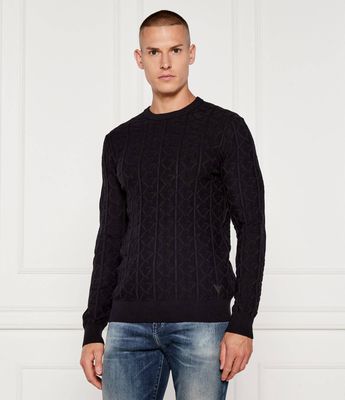 Sweter męski Guess ze sklepu: Gomez Fashion Store w kategorii: Swetry męskie - zdjęcie 874714-BD9-10338_GJ254M000021058