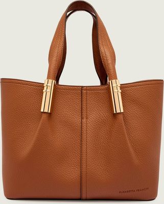 Shopper bag elegancka Elisabetta Franchi ze sklepu: Gomez Fashion Store w kategorii: Torby Shopper bag - zdjęcie 874714-BD9-10338_EF254W000011A48