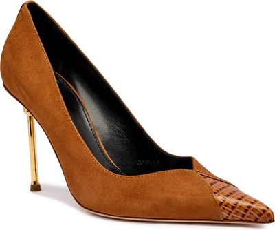 Elisabetta Franchi - Czółenka jesienne ze sklepu: Gomez Fashion Store w kategorii: Czółenka - zdjęcie 874714-BD9-10338_EF254W000051A48