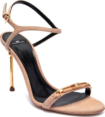 Elisabetta Franchi - Sandały damskie na lato ze sklepu: Gomez Fashion Store w kategorii: Sandały damskie - zdjęcie 874714-BD9-10338_EF254W000054A58