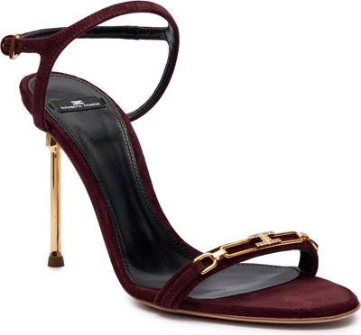 Sandały damskie letnie Elisabetta Franchi ze sklepu: Gomez Fashion Store w kategorii: Sandały damskie - zdjęcie 874714-BD9-10338_EF254W000054A46