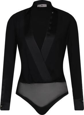 Bluzka damska na jesień Elisabetta Franchi ze sklepu: Gomez Fashion Store w kategorii: Bluzki damskie - zdjęcie 874714-BD9-10338_EF254W000058110