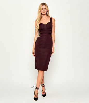 Elisabetta Franchi - Sukienka ze sklepu: Gomez Fashion Store w kategorii: Sukienki - zdjęcie 874714-BD9-10338_EF254W000072A46