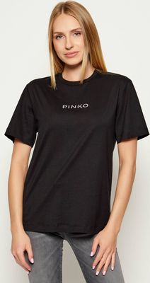 Bluzka damska wiosenna Pinko ze sklepu: Gomez Fashion Store w kategorii: Bluzki damskie - zdjęcie 874714-BD9-10338_PI254W000006099