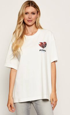 Bluzka damska na wiosnę Pinko ze sklepu: Gomez Fashion Store w kategorii: Bluzki damskie - zdjęcie 874714-BD9-10338_PI254W000008005