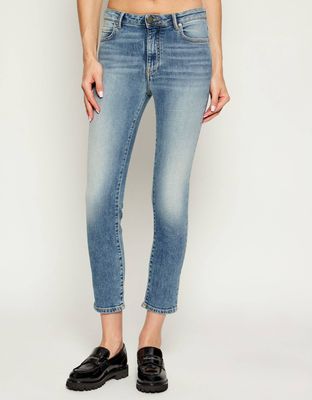 Jeansy damskie w miejskim stylu Pinko ze sklepu: Gomez Fashion Store w kategorii: Jeansy damskie - zdjęcie 874714-BD9-10338_PI254W000013289