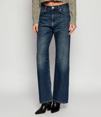 Jeansy damskie w miejskim stylu wiosenne Pinko ze sklepu: Gomez Fashion Store w kategorii: Jeansy damskie - zdjęcie 874714-BD9-10338_PI254W000016A04