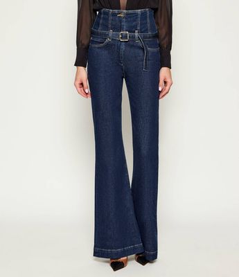 Pinko - Jeansy damskie w miejskim stylu ze sklepu: Gomez Fashion Store w kategorii: Jeansy damskie - zdjęcie 874714-BD9-10338_PI254W000032D15