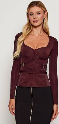 Elisabetta Franchi - Bluzka damska ze sklepu: Gomez Fashion Store w kategorii: Bluzki damskie - zdjęcie 874714-BD9-10338_EF254W000105A46