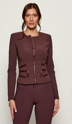 Marynarka jesienny Elisabetta Franchi ze sklepu: Gomez Fashion Store w kategorii: Marynarki damskie - zdjęcie 874714-BD9-10338_EF254W000107A46