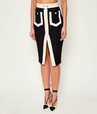 Spódnica casual Elisabetta Franchi ze sklepu: Gomez Fashion Store w kategorii: Spódnice - zdjęcie 874714-BD9-10338_EF254W000113A51