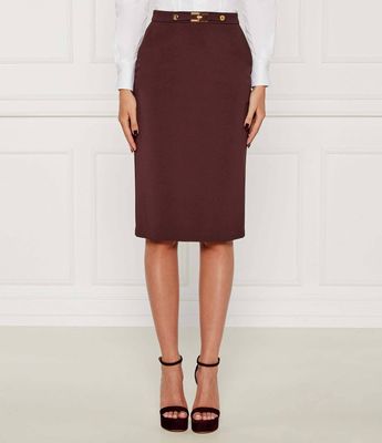 Spódnica Elisabetta Franchi ze sklepu: Gomez Fashion Store w kategorii: Spódnice - zdjęcie 874714-BD9-10338_EF254W000122A46