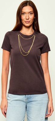 Bluzka damska na wiosnę Elisabetta Franchi ze sklepu: Gomez Fashion Store w kategorii: Bluzki damskie - zdjęcie 874714-BD9-10338_EF254W000128A46