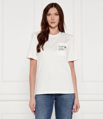 Elisabetta Franchi - Bluzka damska na wiosnę ze sklepu: Gomez Fashion Store w kategorii: Bluzki damskie - zdjęcie 874714-BD9-10338_EF254W000130271
