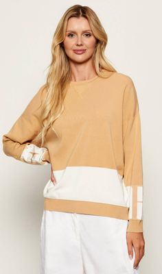 Sweter damski Elisabetta Franchi ze sklepu: Gomez Fashion Store w kategorii: Swetry damskie - zdjęcie 874714-BD9-10338_EF254W000137A61
