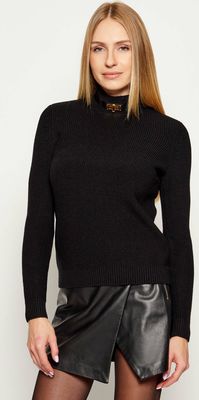 Elisabetta Franchi - Sweter damski na zimę ze sklepu: Gomez Fashion Store w kategorii: Swetry damskie - zdjęcie 874714-BD9-10338_EF254W000140110