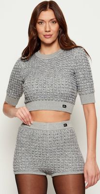 Sweter damski zimowy casual Elisabetta Franchi ze sklepu: Gomez Fashion Store w kategorii: Swetry damskie - zdjęcie 874714-BD9-10338_EF254W000144188