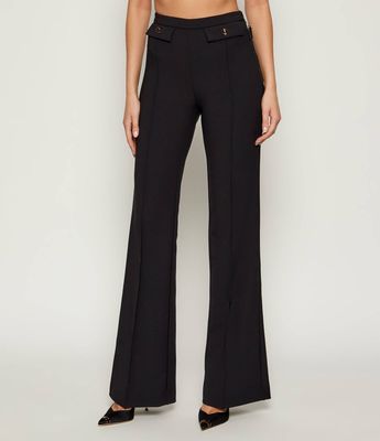 Elisabetta Franchi - Spodnie damskie na jesień ze sklepu: Gomez Fashion Store w kategorii: Spodnie damskie - zdjęcie 874714-BD9-10338_EF254W000156110
