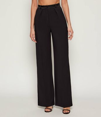 Spodnie damskie retro Elisabetta Franchi ze sklepu: Gomez Fashion Store w kategorii: Spodnie damskie - zdjęcie 874714-BD9-10338_EF254W000159110