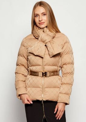 Kurtka damska jesienna Elisabetta Franchi ze sklepu: Gomez Fashion Store w kategorii: Kurtki damskie - zdjęcie 874714-BD9-10338_EF254W000161A66