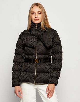 Elisabetta Franchi - Kurtka damska jesienna ze sklepu: Gomez Fashion Store w kategorii: Kurtki damskie - zdjęcie 874714-BD9-10338_EF254W000161110