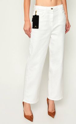 Jeansy damskie Elisabetta Franchi ze sklepu: Gomez Fashion Store w kategorii: Jeansy damskie - zdjęcie 874714-BD9-10338_EF254W000168360