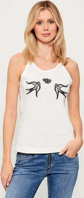 Bluzka damska na wiosnę Pinko ze sklepu: Gomez Fashion Store w kategorii: Bluzki damskie - zdjęcie 874714-BD9-10338_PI254W000066005