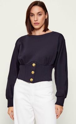 Bluza damska Pinko ze sklepu: Gomez Fashion Store w kategorii: Bluzy damskie - zdjęcie 874714-BD9-10338_PI254W000070D50