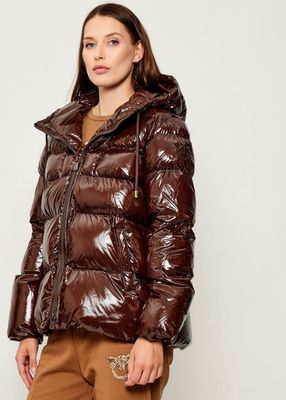 Pinko - Kurtka damska jesienna ze sklepu: Gomez Fashion Store w kategorii: Kurtki damskie - zdjęcie 874714-BD9-10338_PI254W000074B60