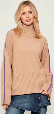 Pinko - Sweter damski zimowy ze sklepu: Gomez Fashion Store w kategorii: Swetry damskie - zdjęcie 874714-BD9-10338_PI254W000122D59